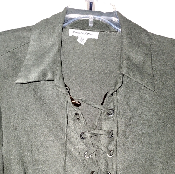 Microsuede Dress - Picture 4 of 4